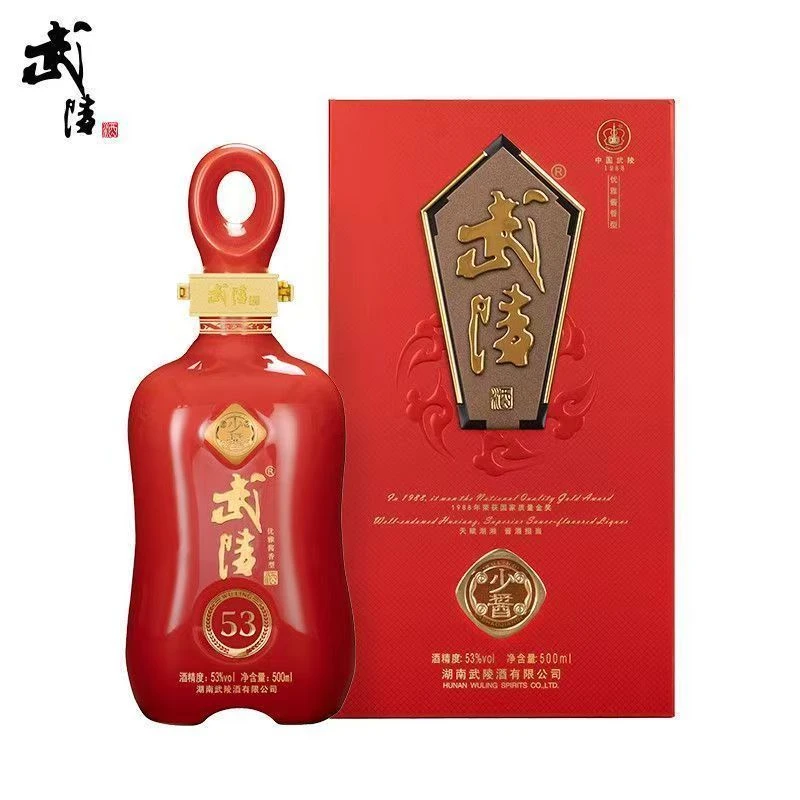 武陵少酱红 酱香型白酒53度500ml