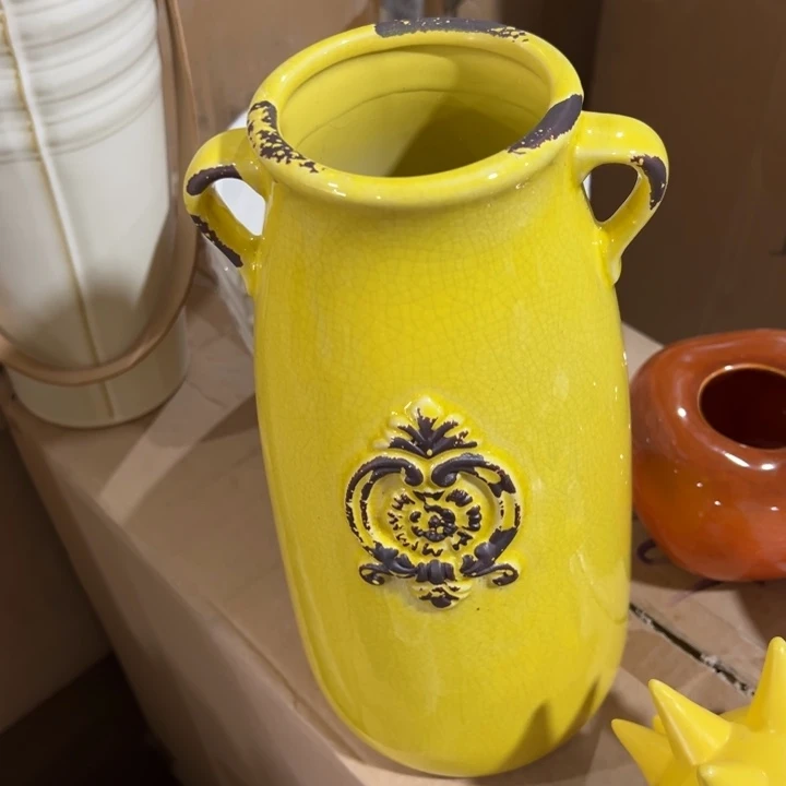瓷花瓶摆件外贸出口（微瑕）