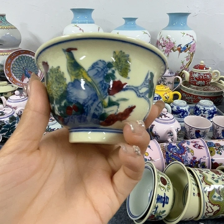 摆件景德镇陶瓷，景德镇陶瓷