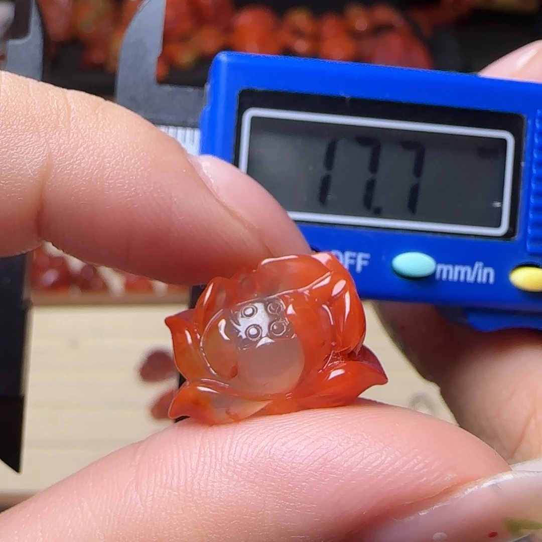 南红玛瑙未镶嵌颈饰