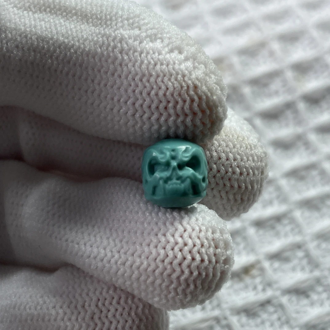 原矿绿松石阿呆8尺寸