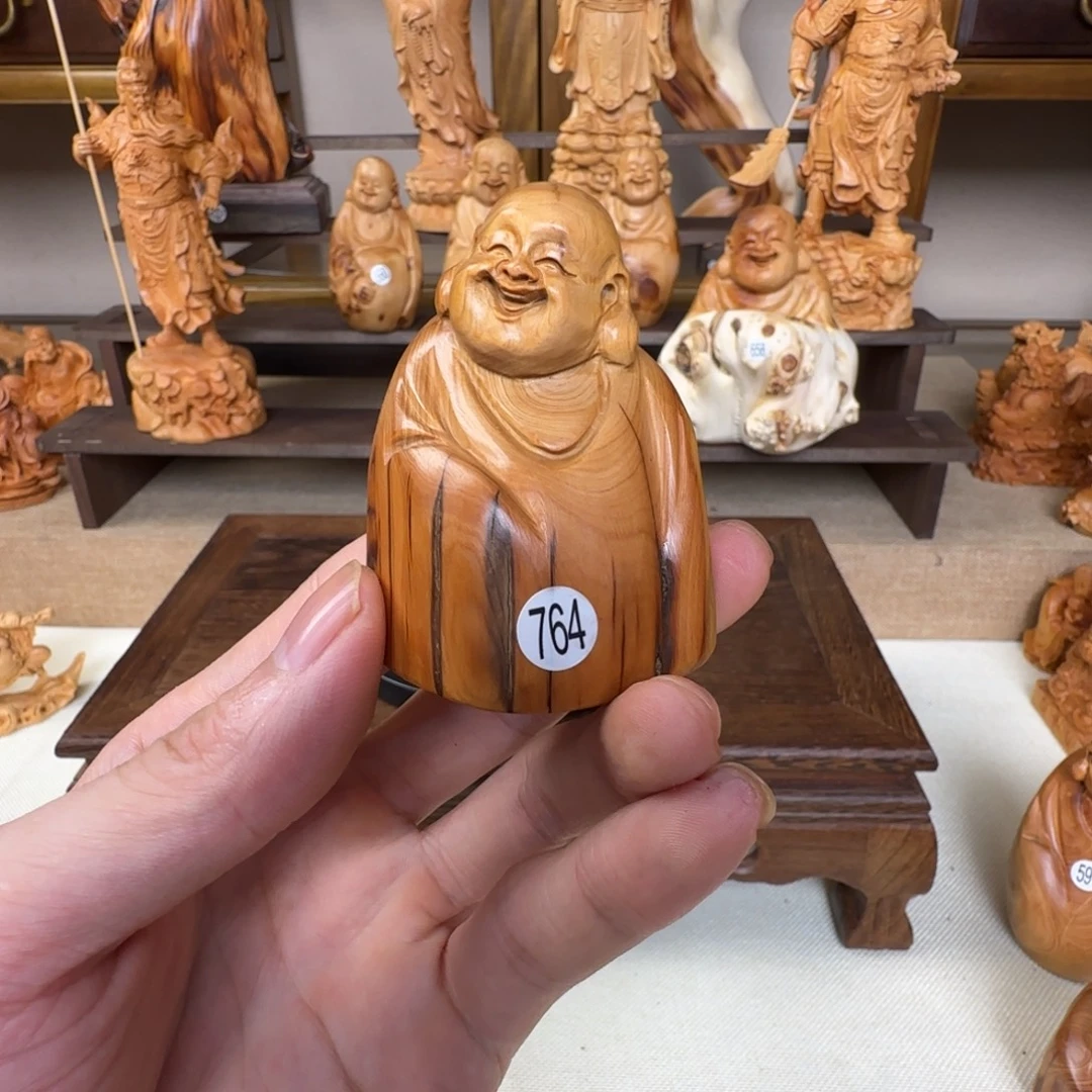 崖柏小木匠艺雕一物一拍
