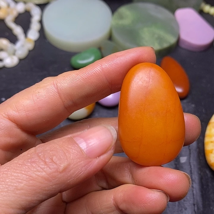 和田玉（糖玉）未镶嵌车挂