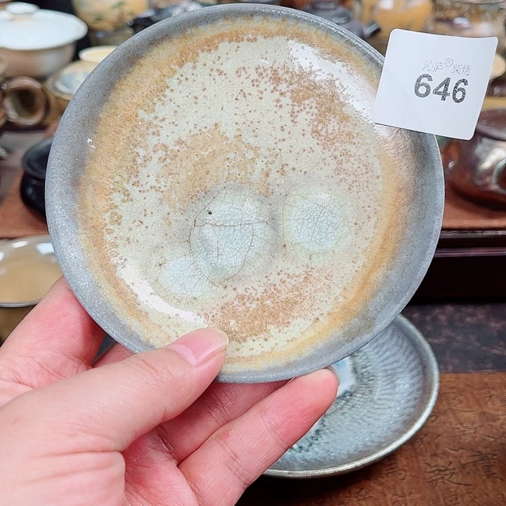 沁庐柴窑古法柴烧全手工茶具