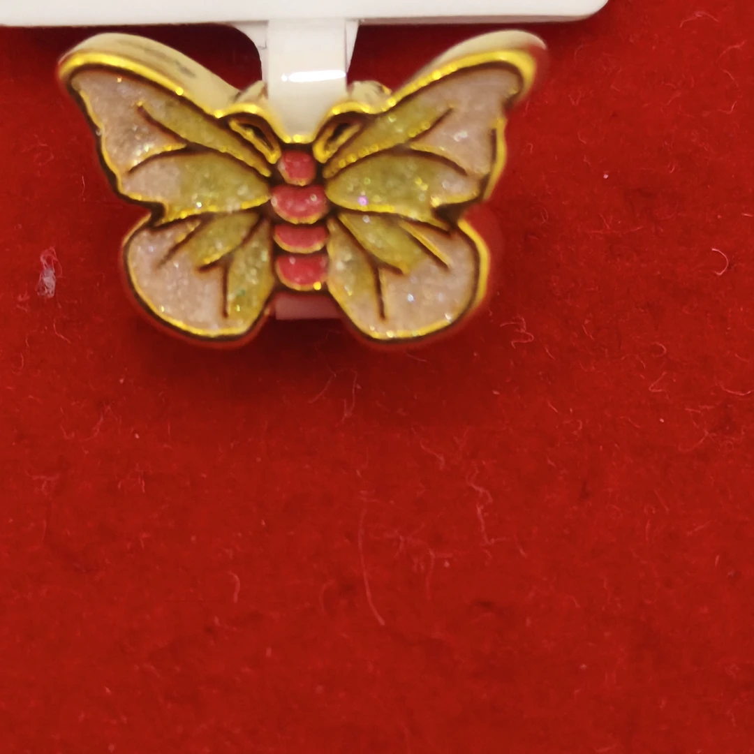 【莹莹专享】足金999 粉紫蝴蝶 ZP 0.28 攒金有道