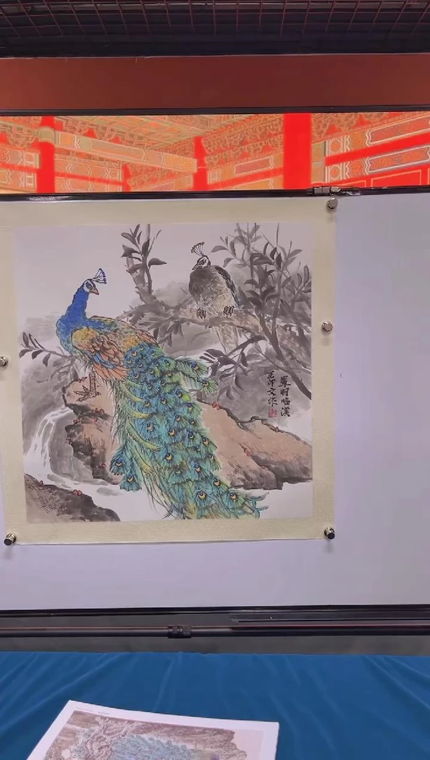 【景德镇】高温陶瓷，孔雀
