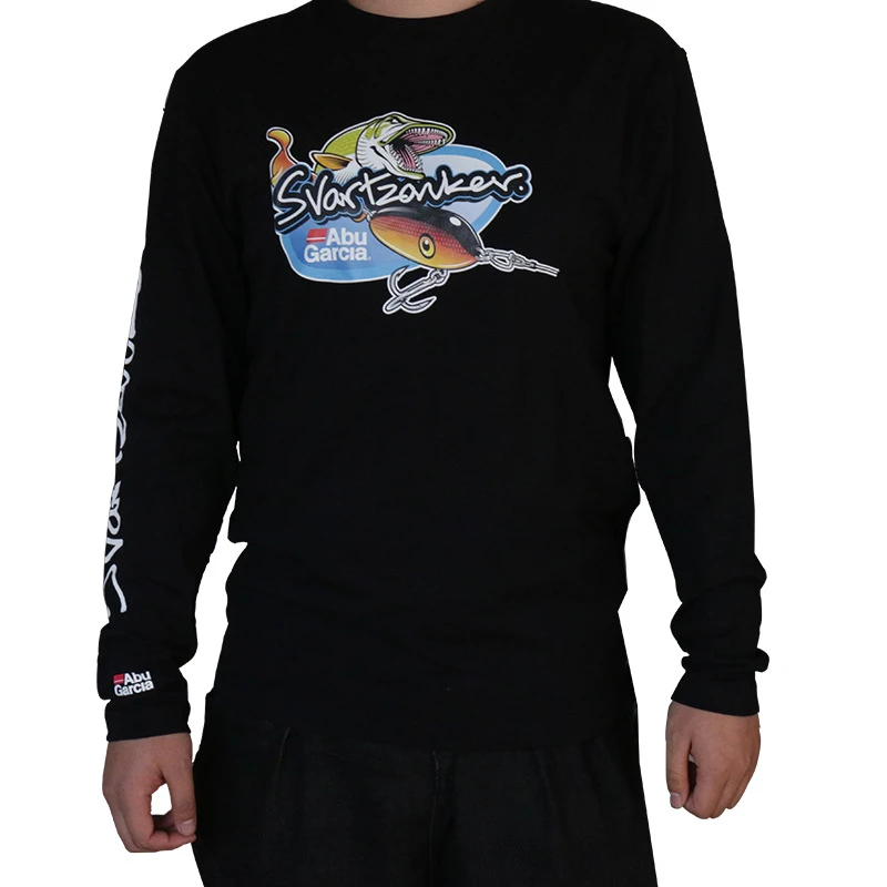 阿布棉质路亚钓鱼服春夏时尚透气户外长袖亲子情侣装休闲钓鱼衣服