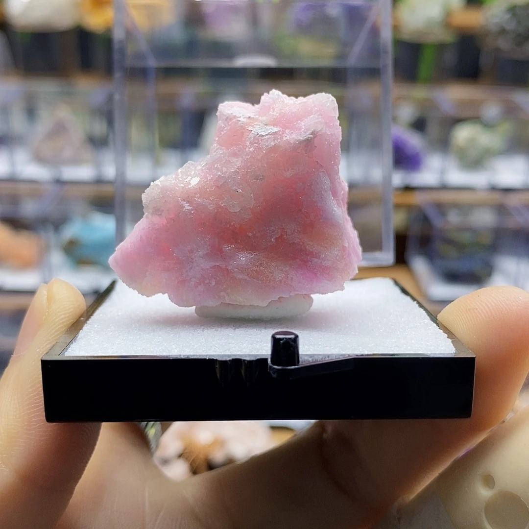 有机玻璃17号粉色自己矿盒子矿