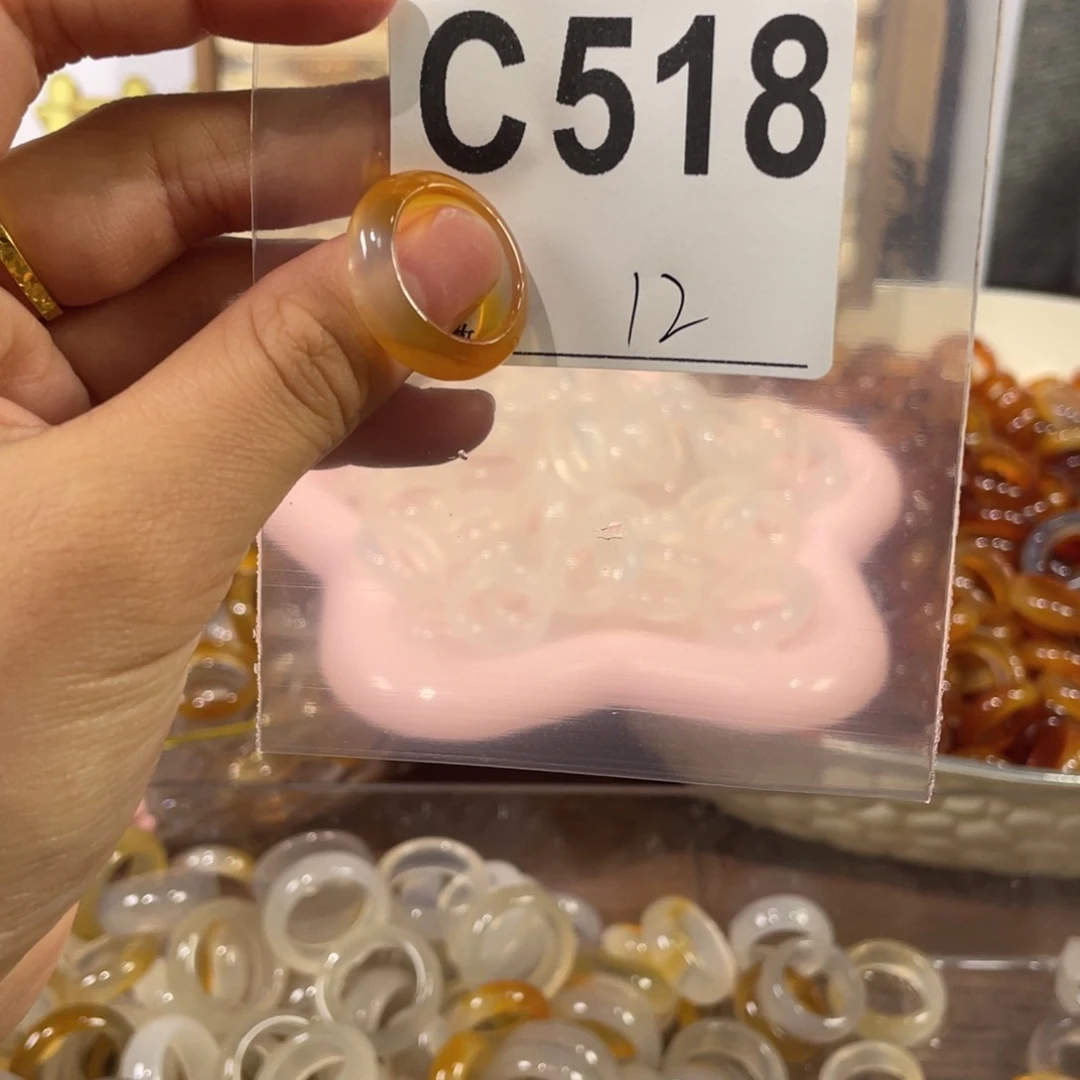未镶嵌戒指玛瑙/玉髓518