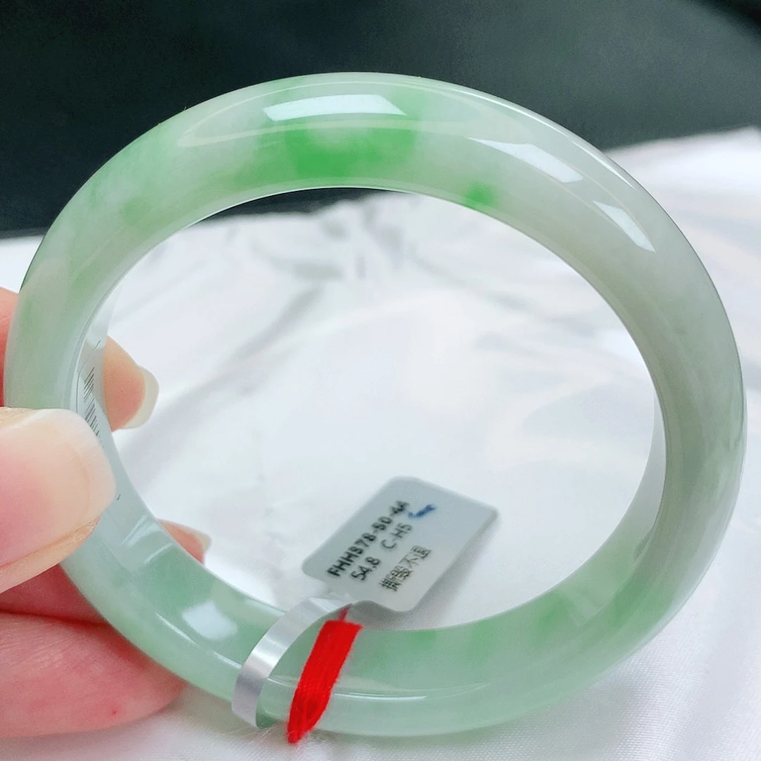 未镶嵌手镯翡翠缅甸天然A货翡翠手镯