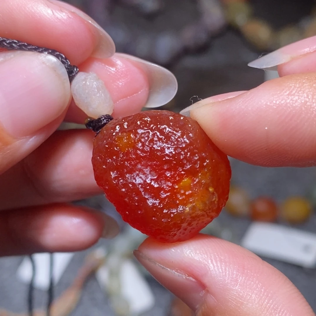 未镶嵌玛瑙/玉髓珠宝半成品