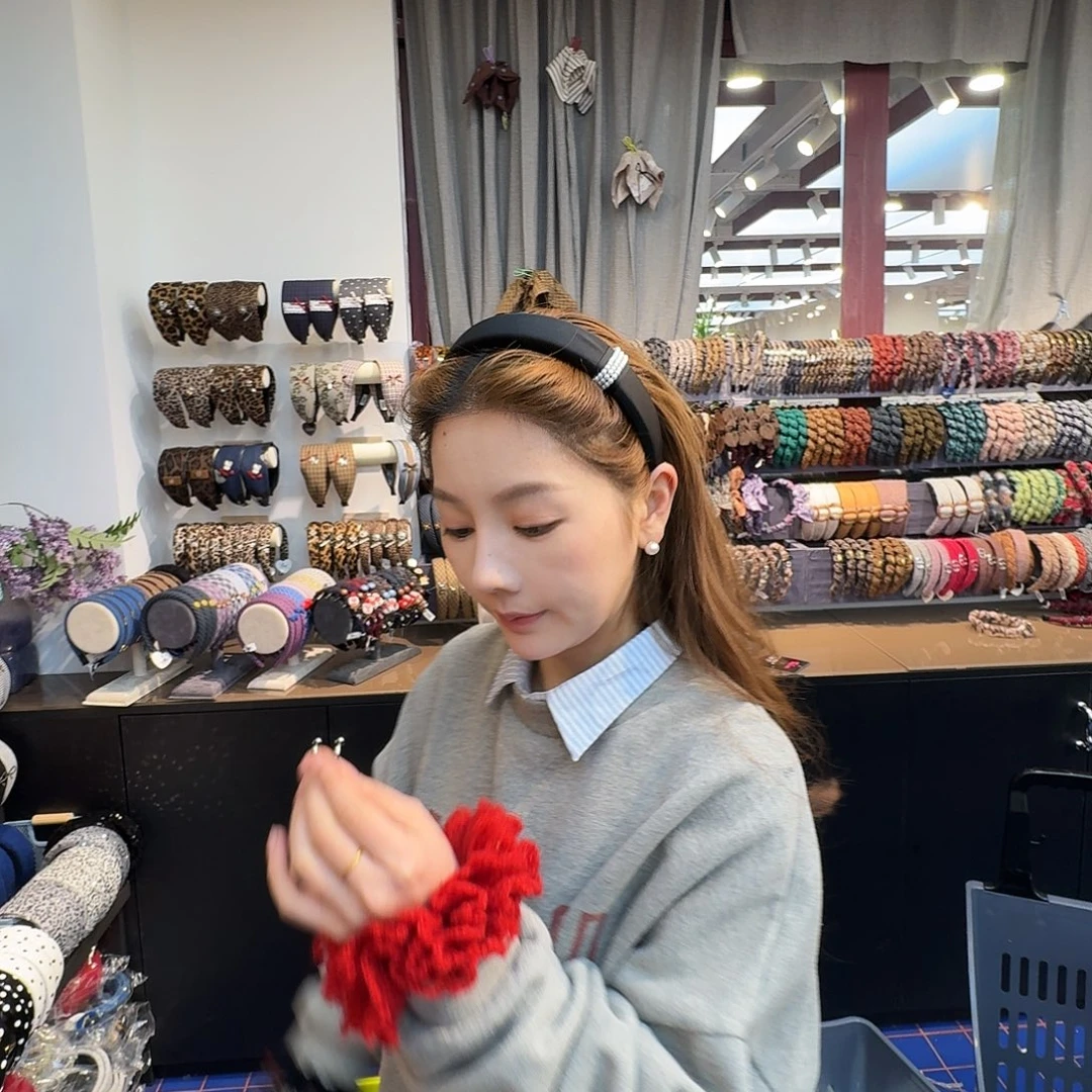 非金属黑色珍珠发箍