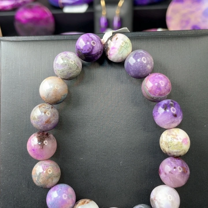 苏纪石（舒俱来）手链未镶嵌蛋花