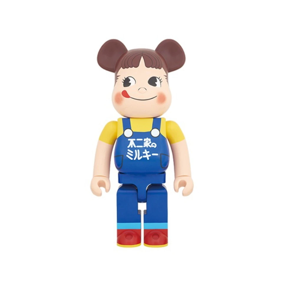 积木熊1000％不二家65周年工装裤蓝色 所见即所得 邮费到付