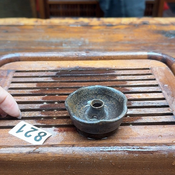 纯手工制作粗陶茶具