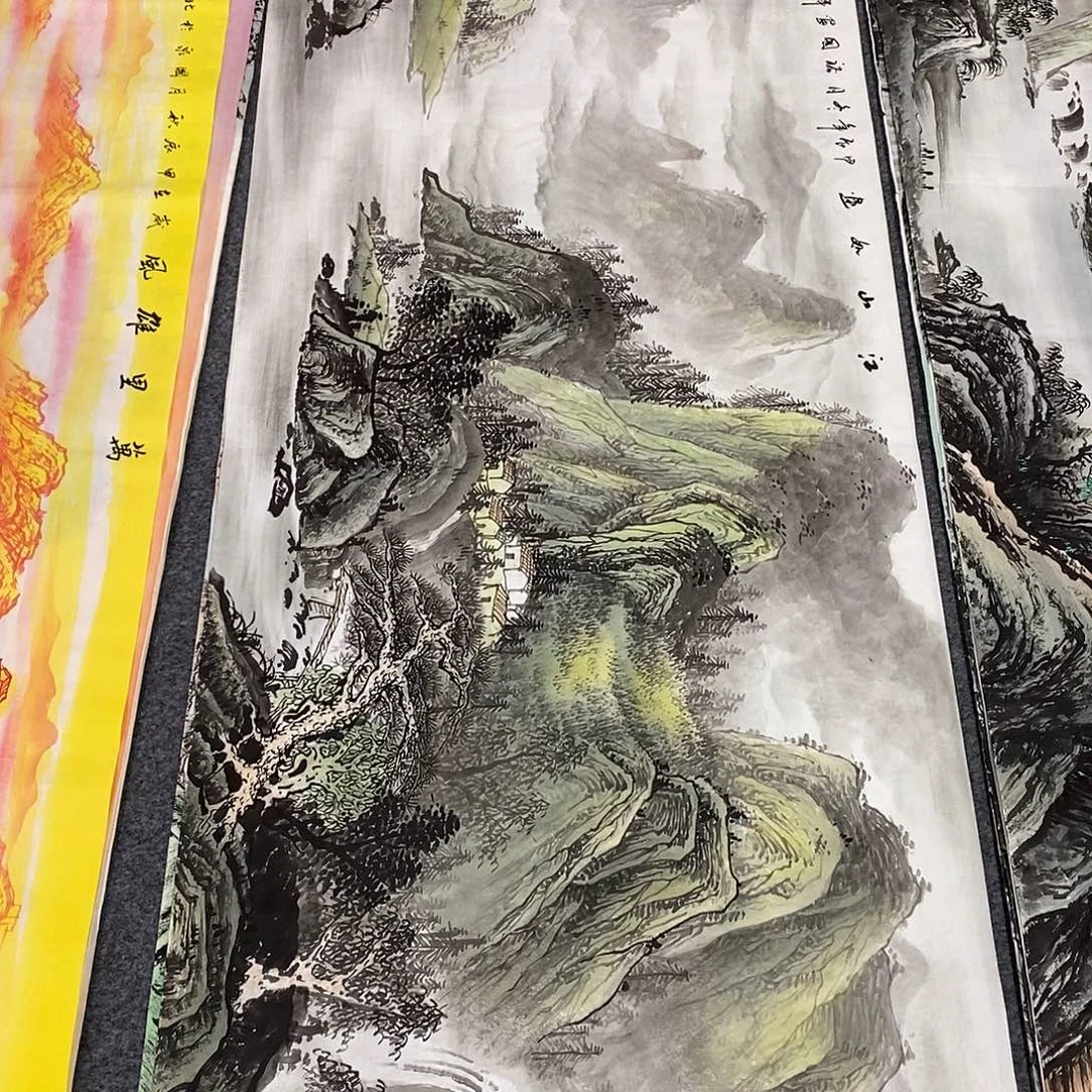 国画画画真的画画画