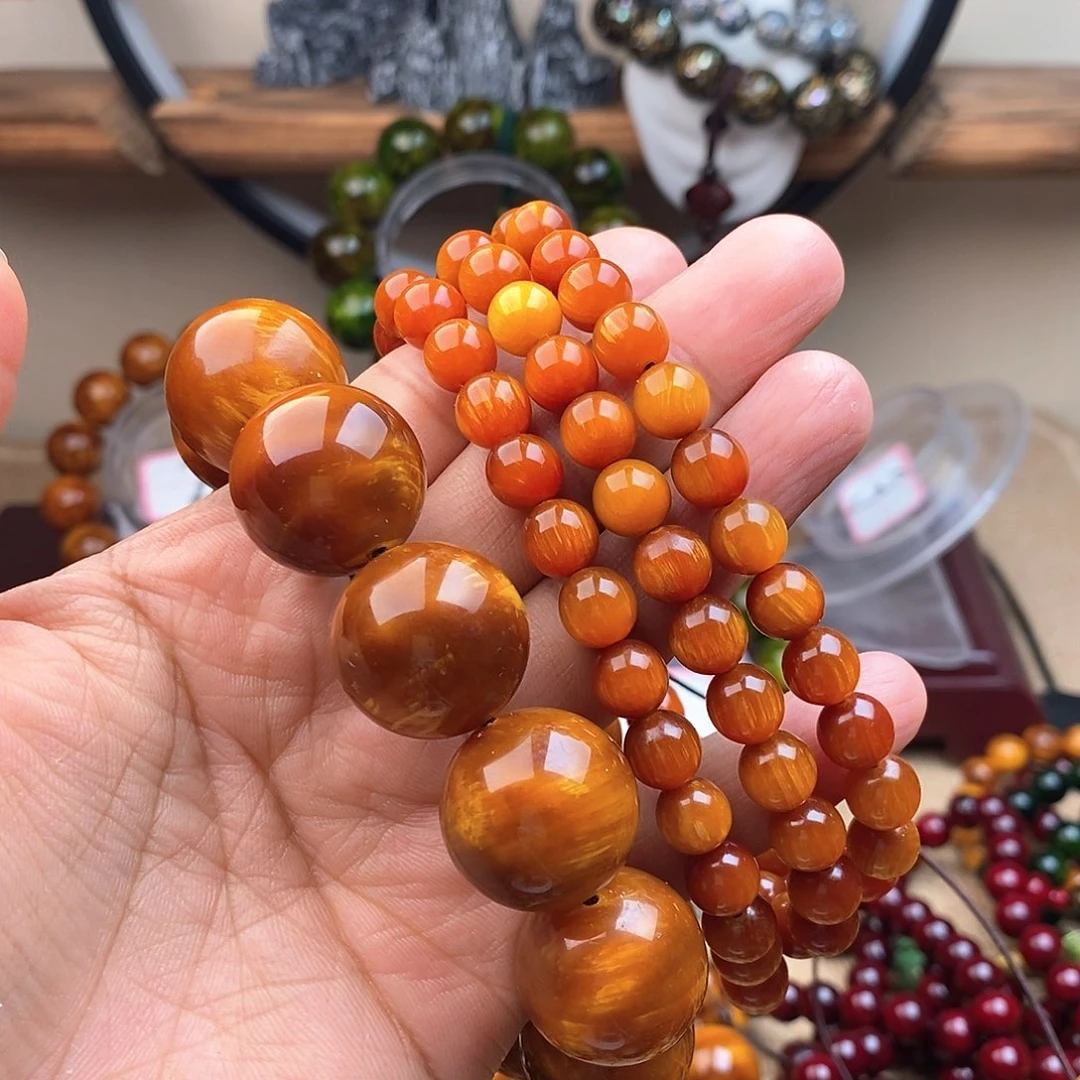 生***！松木（琥珀木）手串/手链0.8/2.0