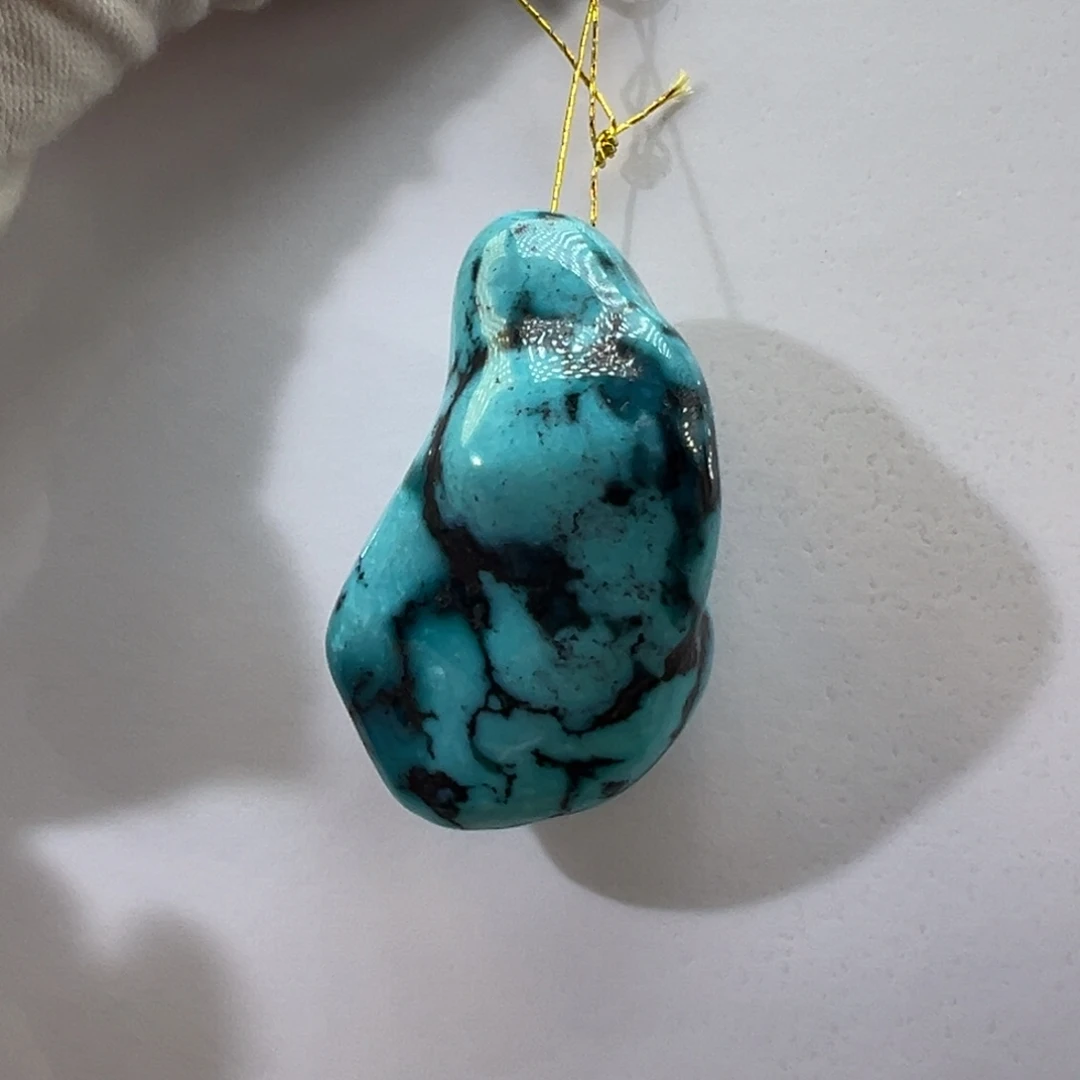 绿松石未镶嵌挂件