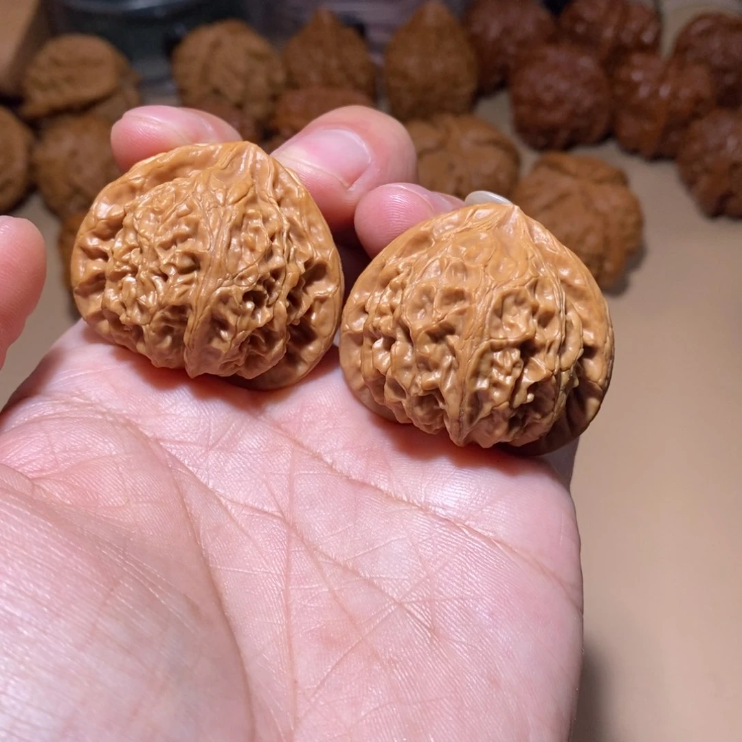 文玩核桃把件全品无修37尺汉高山宫灯