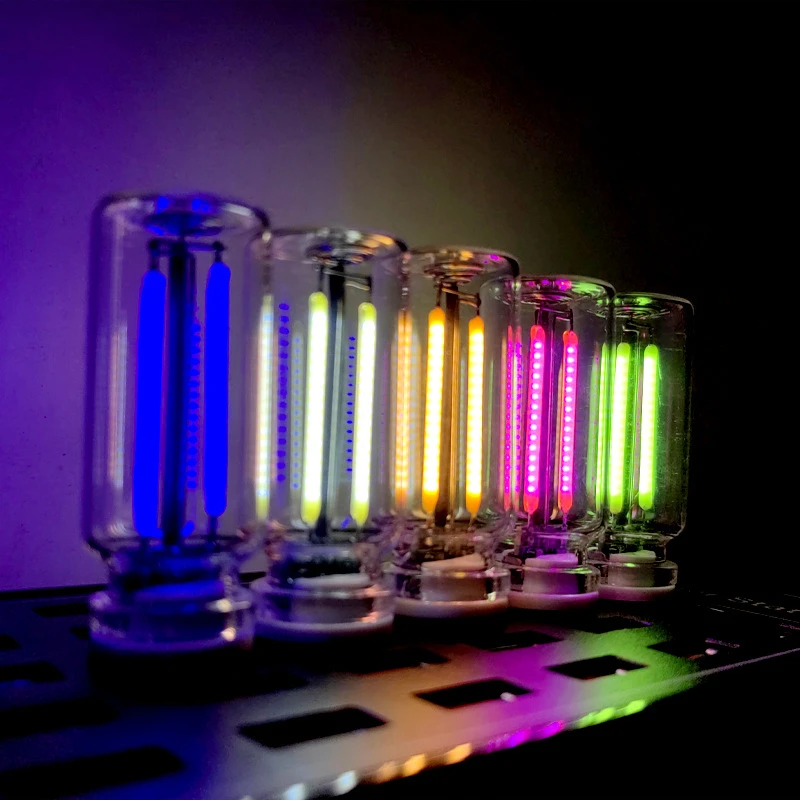 usb小夜灯触控床头车载氛围灯陶瓷LED玻璃瓶浪漫迷你