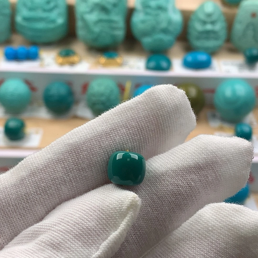 绿松石未镶嵌珠宝奇石8.7-8