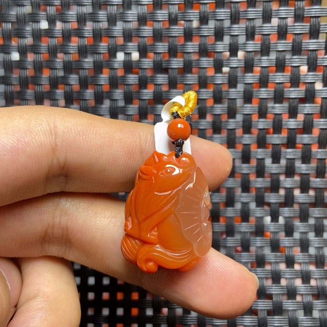 吊坠(不含链)未镶嵌南红玛瑙