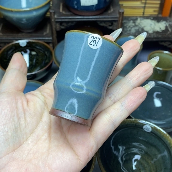 茶盏建窑建盏主人杯