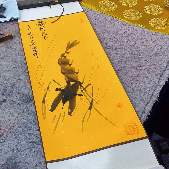 书法作品多次参加