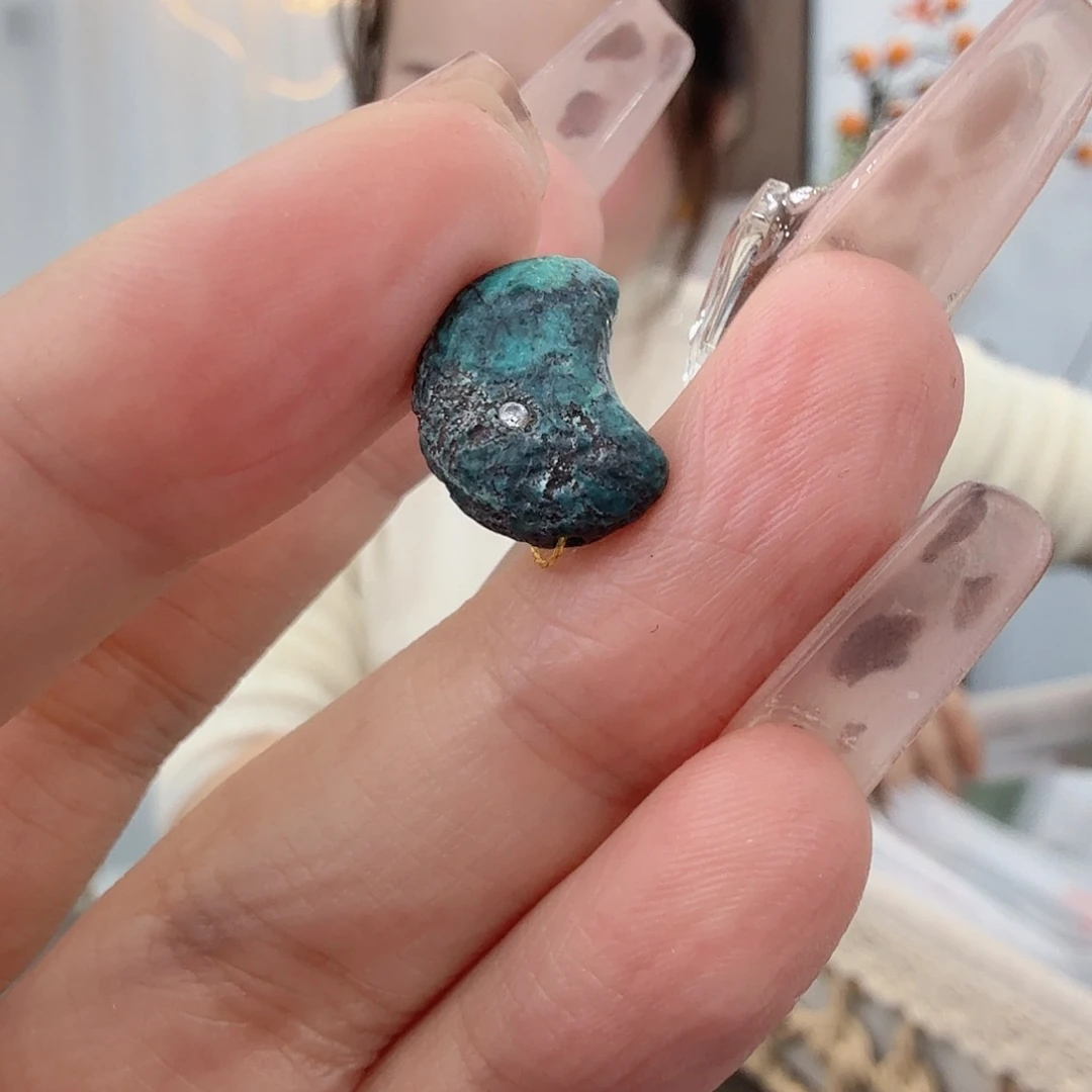 绿松石未镶嵌珠宝半成品