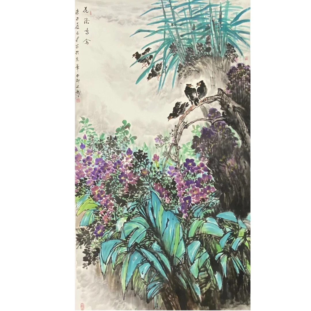 史龙-国画作品-纸本手绘-185