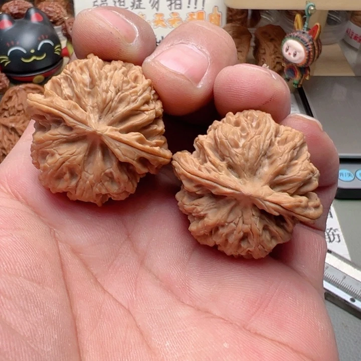 把件文玩核桃36尺全品苹果园