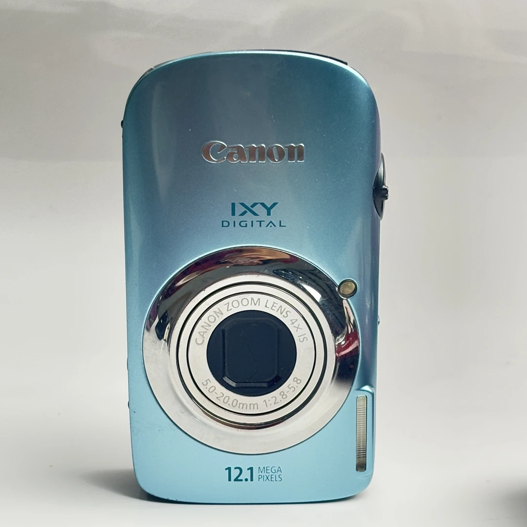 95新 Canon/佳能 ixus110蓝色日版1210万像素4倍变焦复古ccd