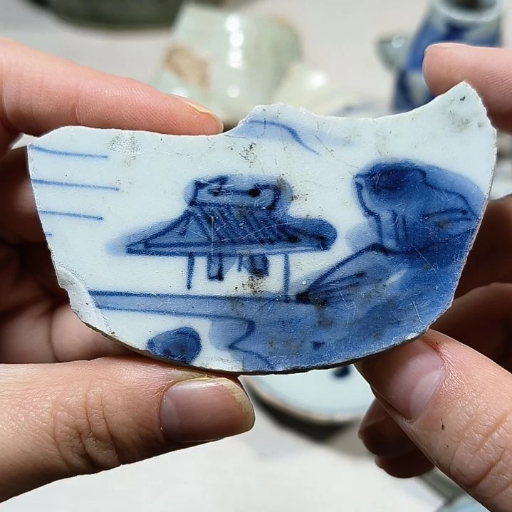 摆件瓷片瓷片瓷片瓷片