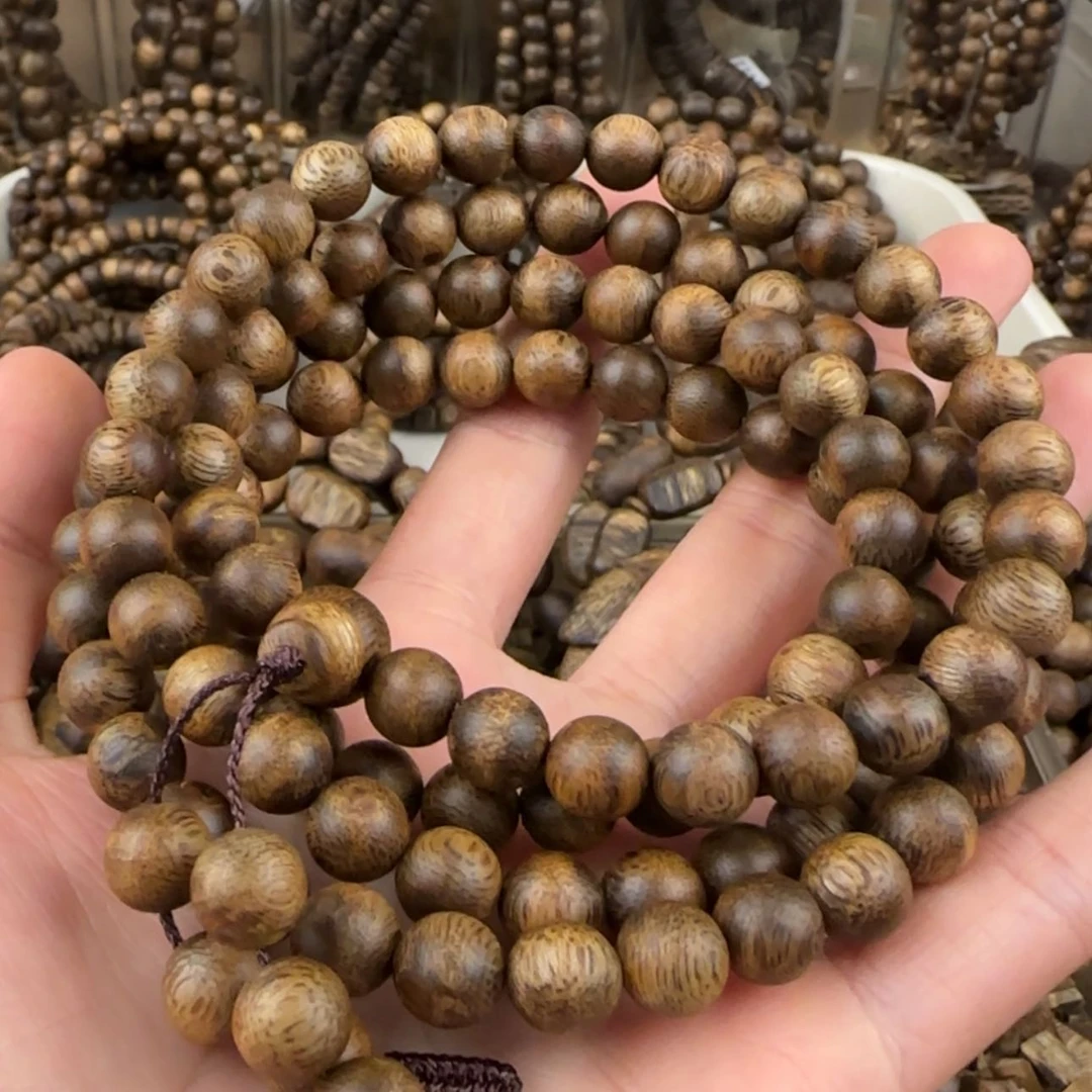 【闪购商品】沉香手串放****?奇楠手串23.7克卡08