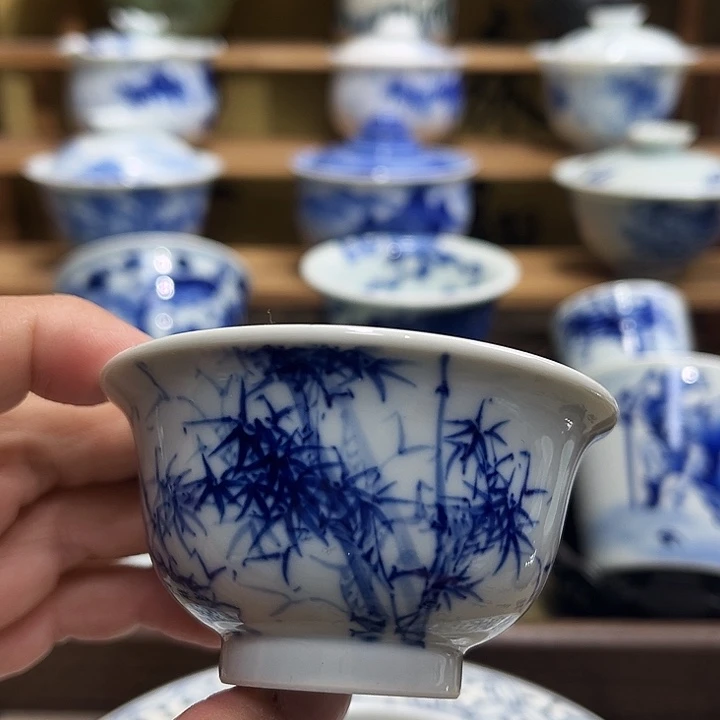 景德镇手工手绘作品