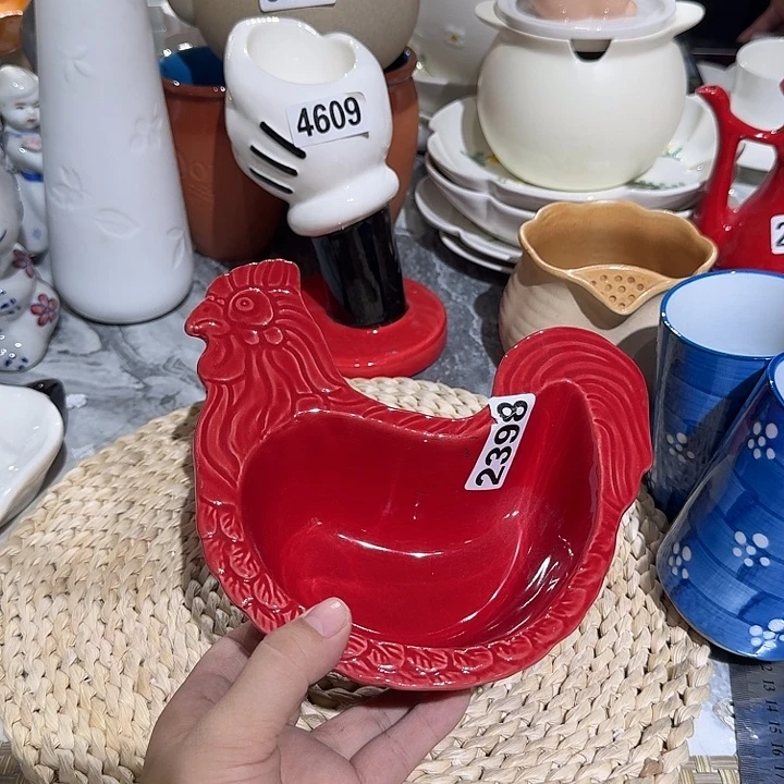 瓷片微瑕陶瓷介意慎拍2398