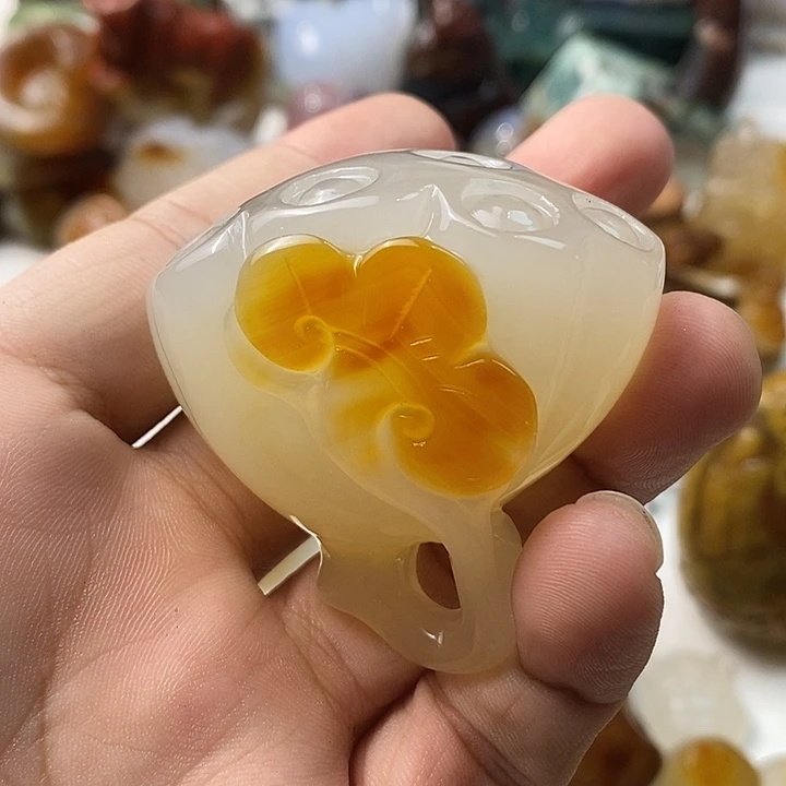未镶嵌颈饰玛瑙/玉髓