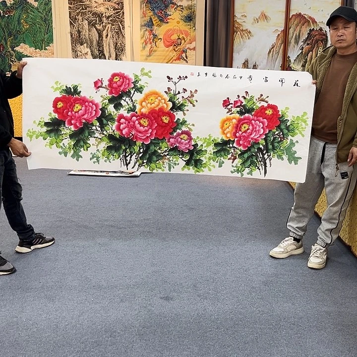 国画手绘的小可爱也好好看