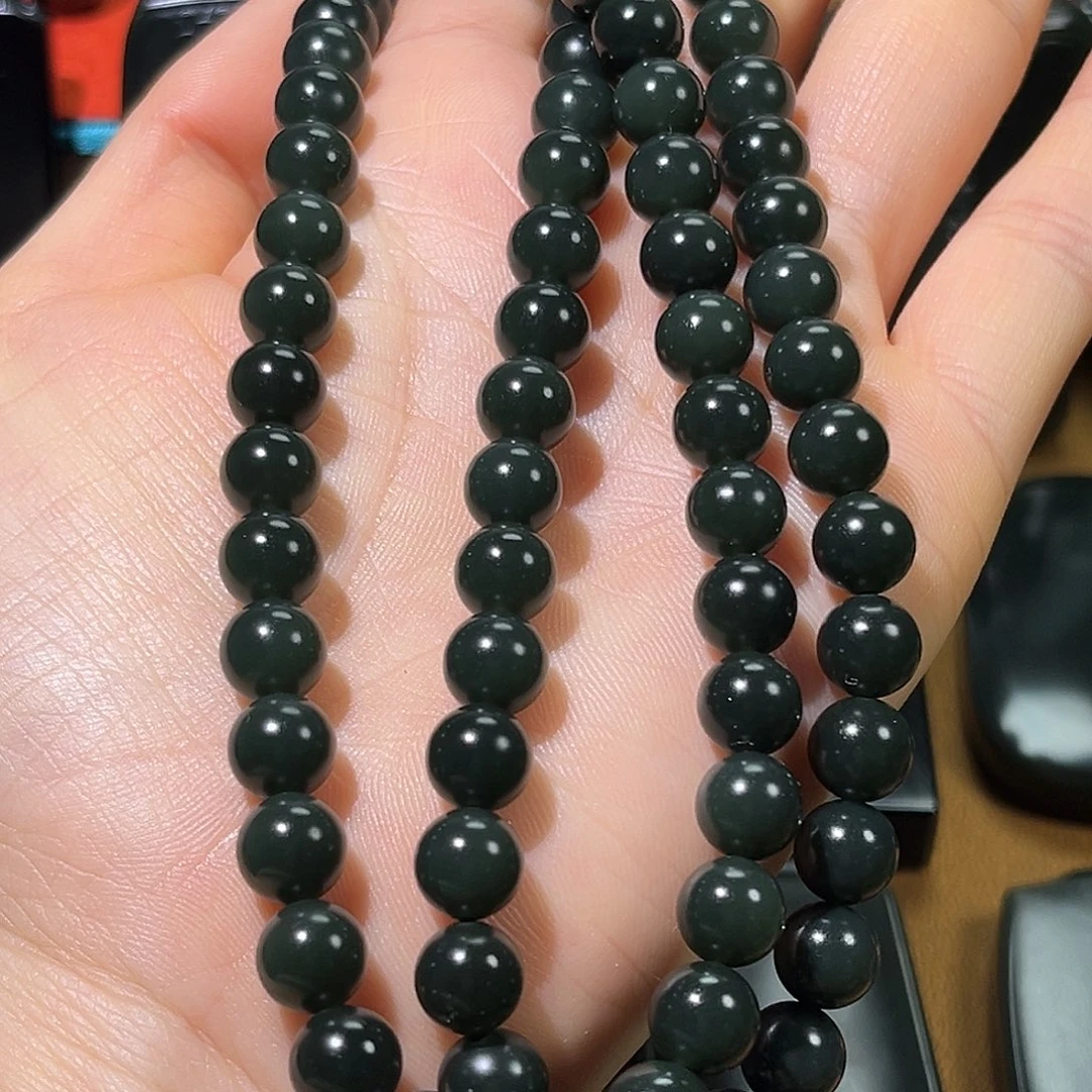 和田玉（青玉）未镶嵌颈饰