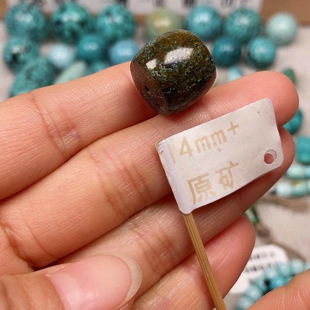 未镶嵌绿松石珠宝半成品