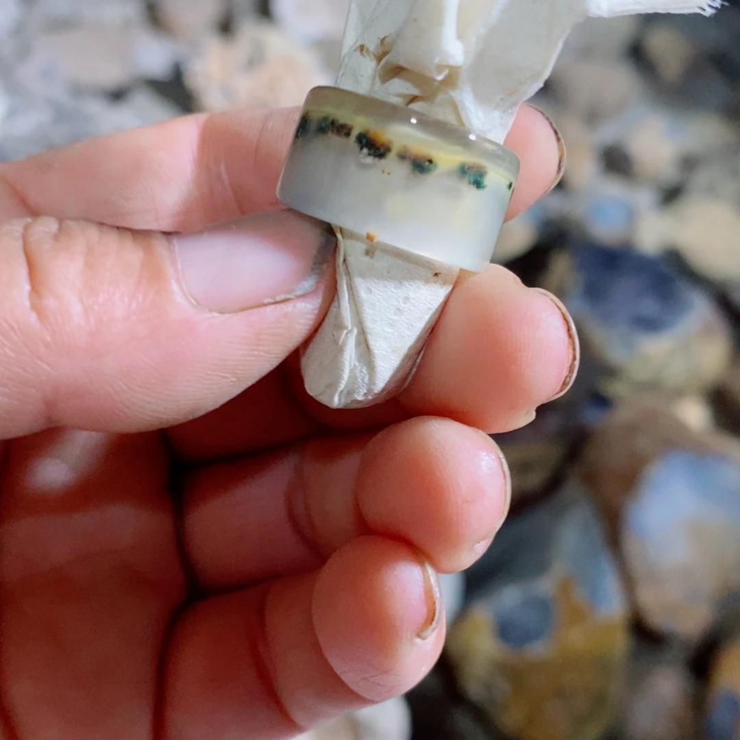 玛瑙/玉髓戒指合金