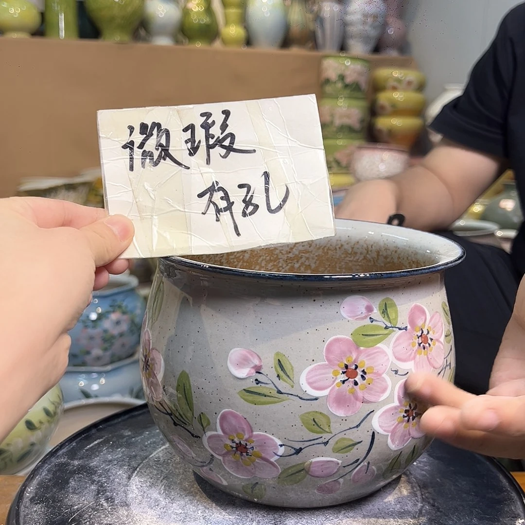 景德镇陶瓷花盆123