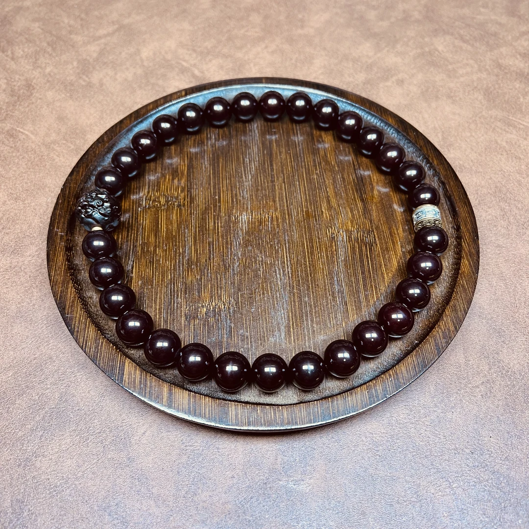 【貔貅款】15mm大尺寸溏心老料菩提子手串双圈文玩菩提子男手持盘玩