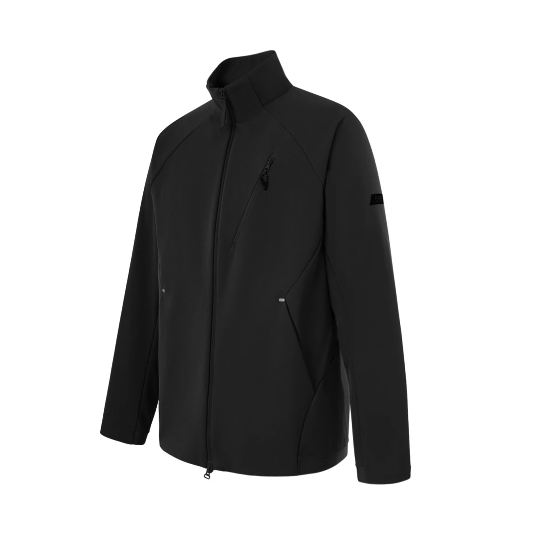 【防风软壳外套】adidas/阿迪达斯男女立领防风琥珀流光夹克KG8970