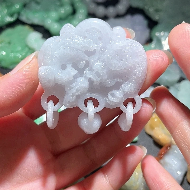 颈饰未镶嵌翡翠天