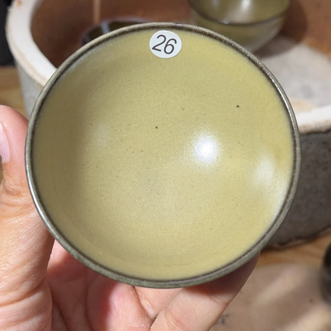 茶盏义兴龙窑坚持真柴烧