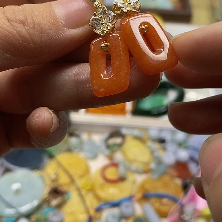 翡翠未镶嵌挂件翡翠A货