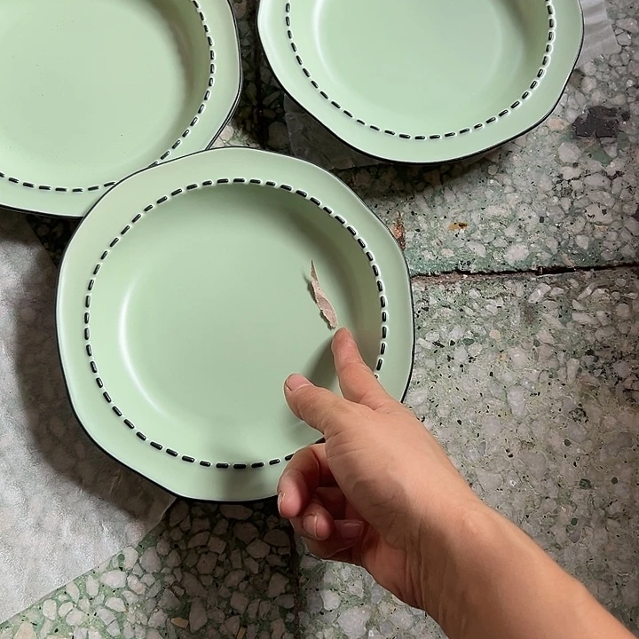 瓷片默认瑕疵商品绿色3