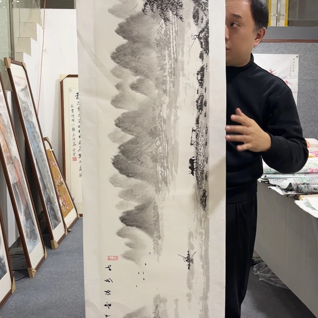 国画LT国画作品单幅任发