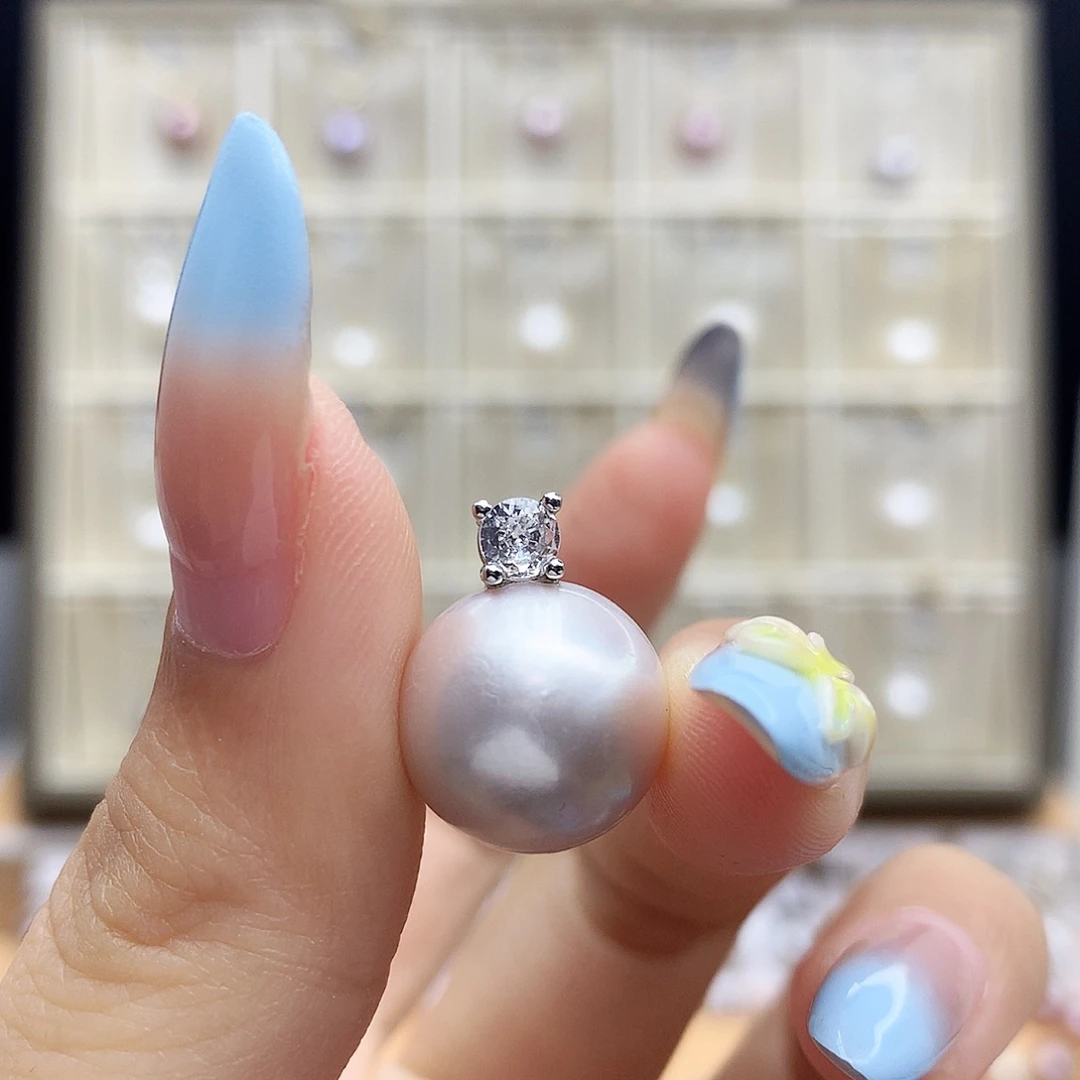 淡水珍珠合金颈饰